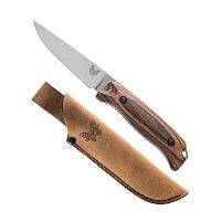 Шкуросъемный нож Benchmade Saddle Mountain Hunt Wood 15007-2